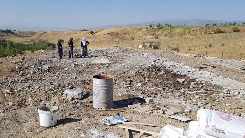Pictures circulated on social media showed Curukkaya's grave in his village of Chilkani leveled to the ground. (Photo: PAK)